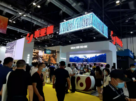 來賓視覺沖擊太猛！InfoComm2021上的顯示“黑科技”